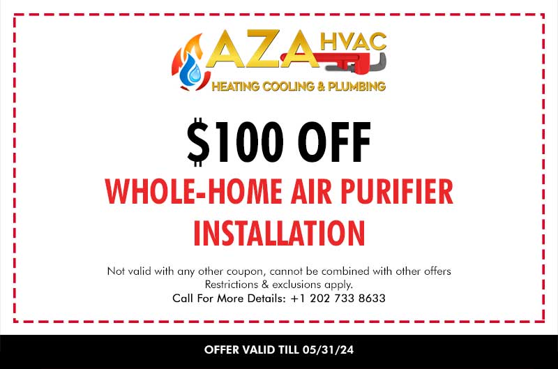 $100 Off Whole-Home Air Purifier Installation