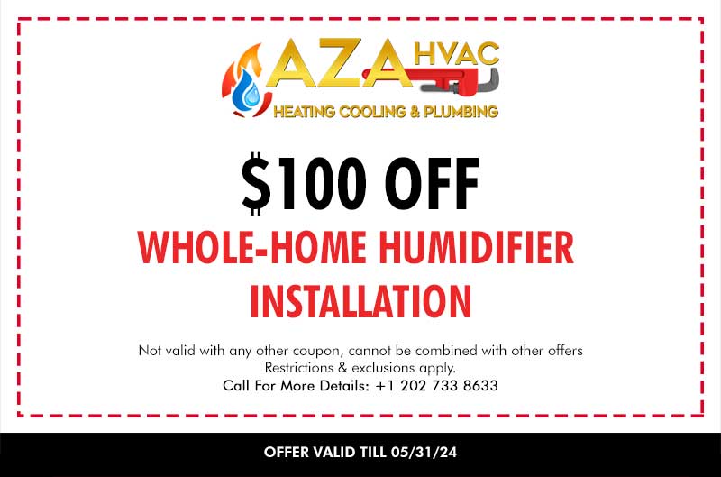 $100 Off Whole-Home Humidifier Installation