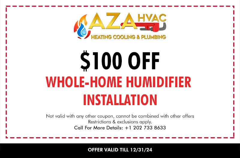 $100 Off Whole-Home Humidifier Installation