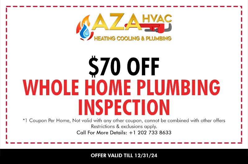 $70 Whole-Home Plumbing Inspection